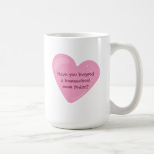 Hug a homeschool mum coffee mug