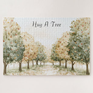 Hug A Tree Jigsaw Puzzle