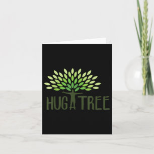Hug A Tree - Tree Hugger, Earth Day Love Earth Gif Card