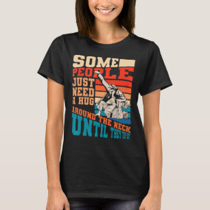 Hug Around The Neck Tap Out Bjj Brazilian Jiu Ji T-Shirt