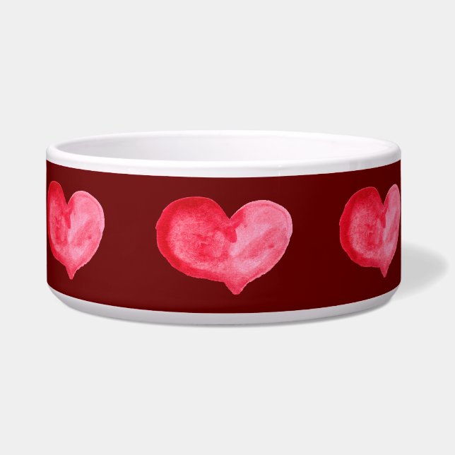 HUG ceramic dog dish bowl | m3galleryStudio (Front)