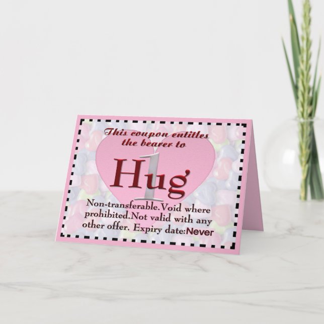 Hug Coupon Card (Front)