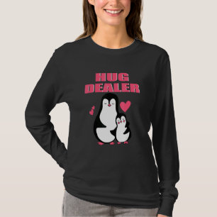 Hug Dealer Cute Pinguin Music Festival Free Hugs H T-Shirt