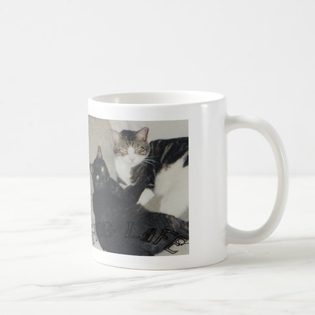 "HUG LIFE" COFFEE MUG (Right)