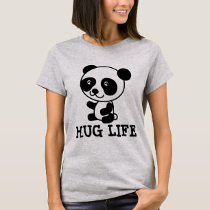 HUG LIFE, Panda Bear T-shirts