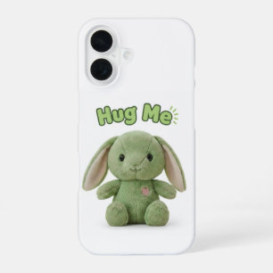 Hug Me Bunny iPhone 16 Case