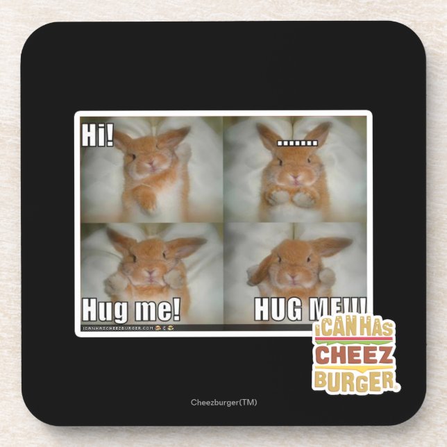 Hug me coaster (Front)