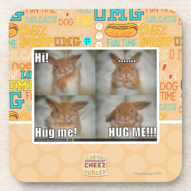 Hug me coaster (Front)