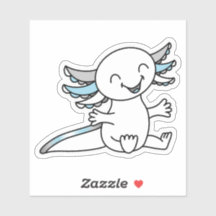 Hug me! Cute Axolotl in Demiboy Pride colours