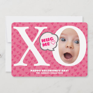 HUG ME! Personalised cute valentine's card