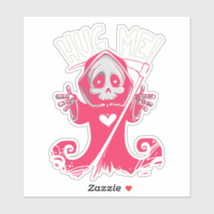 Hug Me Pink Grimreaper Ghost