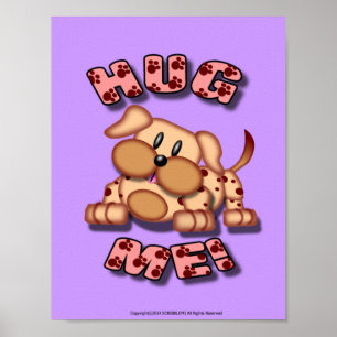 Hug Me Pink! Poster