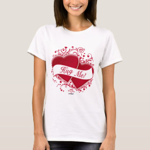 Hug Me! Red Hearts T-Shirt