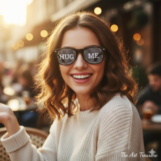 HUG ME retro Shades / Fun Party Sunglasses