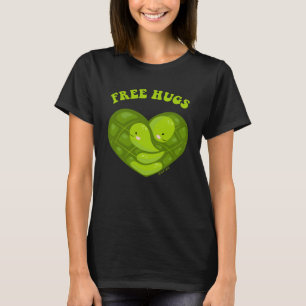 Hug Me Turtle Heart Sea Friendship Love Cute Deal T-Shirt