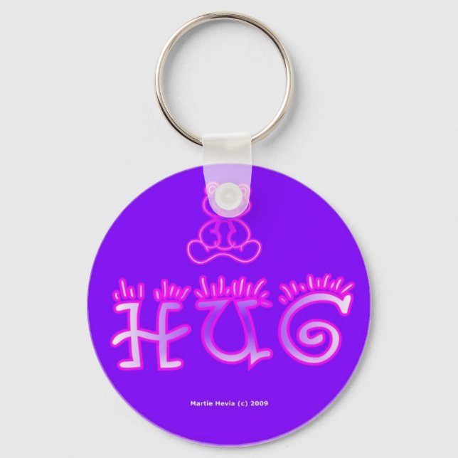 Hug Needed (3a1) Keychain (Front)
