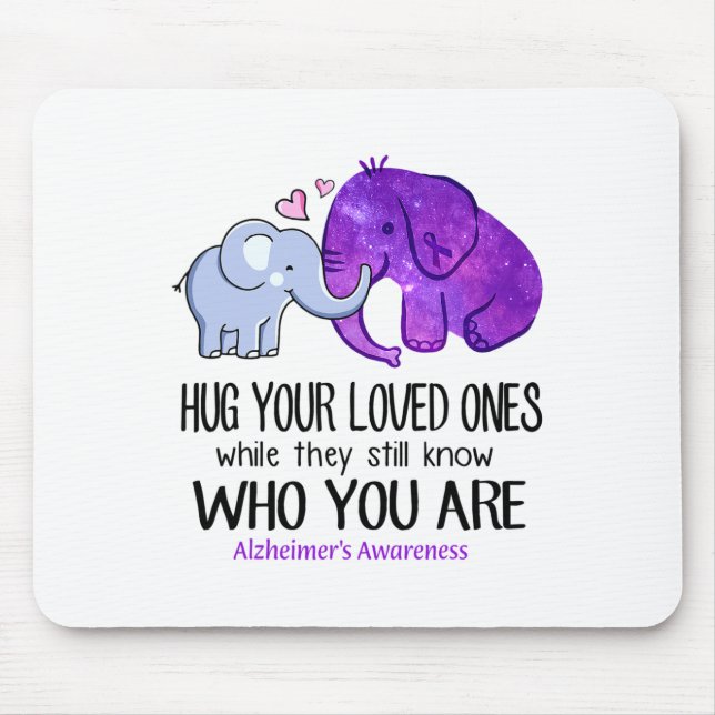 Hug Your Loved Ones  Mouse Pad (Front)