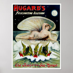 Hugards ~ The Birth of the Sea Nymph Poster