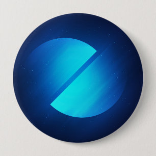 Huge, 4 Inch Round Button