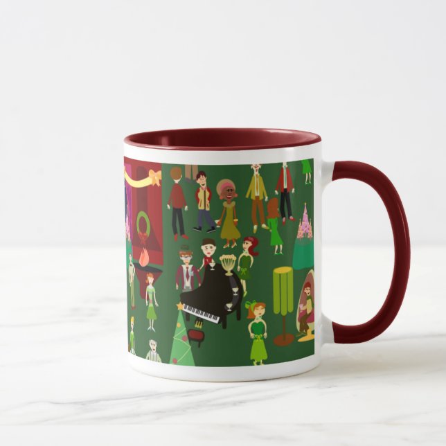 Huge and Happenin Holiday Party Mug (Right)