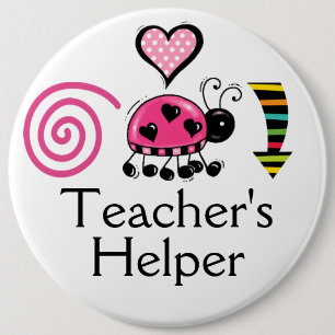 HUGE Button - Teacher's Helper - SRF