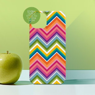 Huge Colourful Chevron Pattern Case-Mate iPhone 14 Case