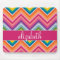 Huge Colourful Chevron Pattern with Name