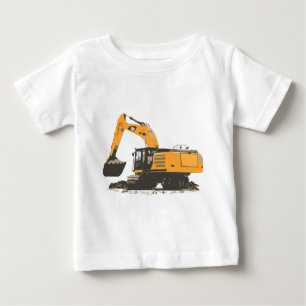 Huge Dirt Excavator Baby T-Shirt