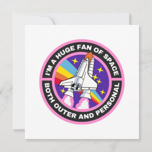 huge fan of space
