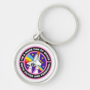 huge fan of space key ring