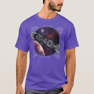 Huge Galay Spaceship separated in flying ship part T-Shirt