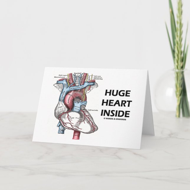 Huge Heart Inside Card (Front)