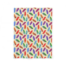 Huge kids’ building blocks pattern soft blanket