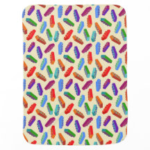 Huge kids’ building blocks soft baby blanket