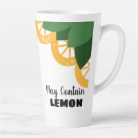 Huge Lemon Slices May Contain Lemon
