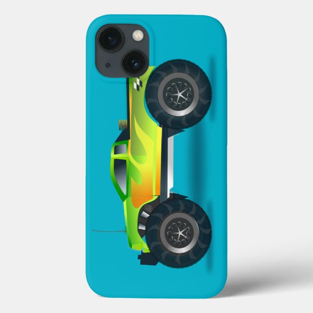 Huge Monster Truck Speedway-lover Design Case-Mate iPhone Case (Back)