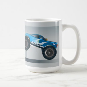 Huge Monster Truck Speedway-lover Design Coffee Mug