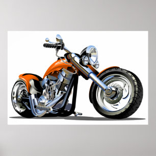 Huge Motorcycle Poster