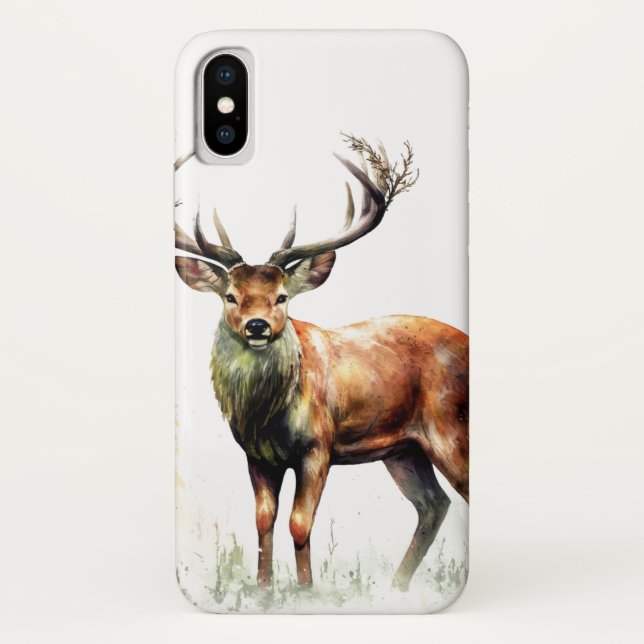 Huge Racked Deer  Case-Mate iPhone Case (Back)