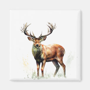 Huge Racked Deer  Magnet