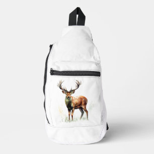 Huge Racked Deer Sling Bag