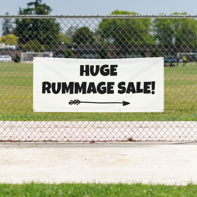 Huge Rummage Sale! Banner (Insitu)