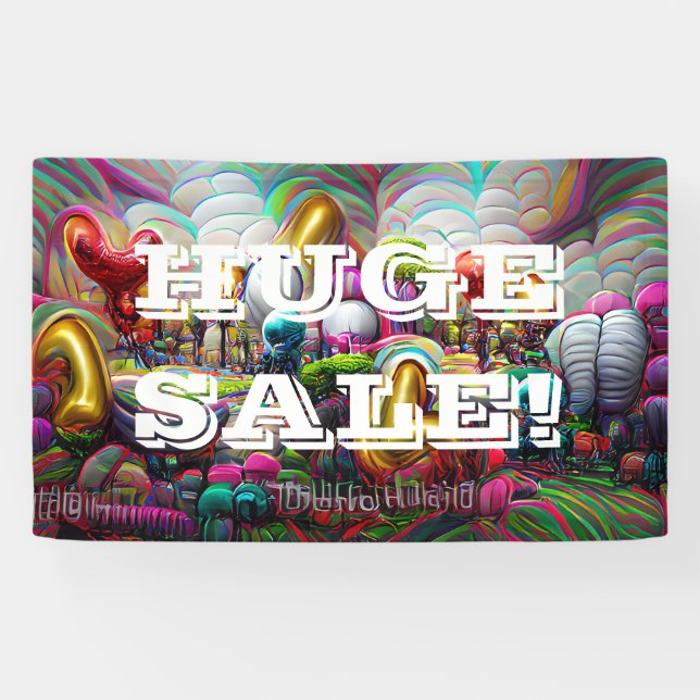 Huge sale Vinyl Banner 3' x 5' Banner (Horizontal)