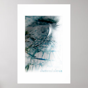 HUGE SHattered silence Poster