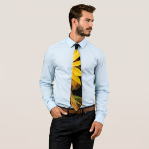 HUGE SUNFLOWER PATTERN TIE