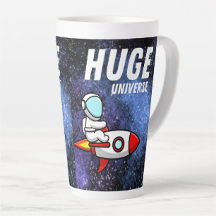 huge universe latte mug