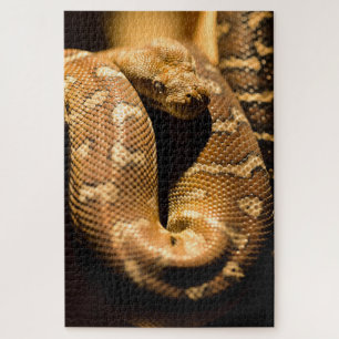 Huge wild snake jigsaw puzzle