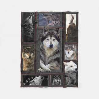Huge Wolf 3D Blanket