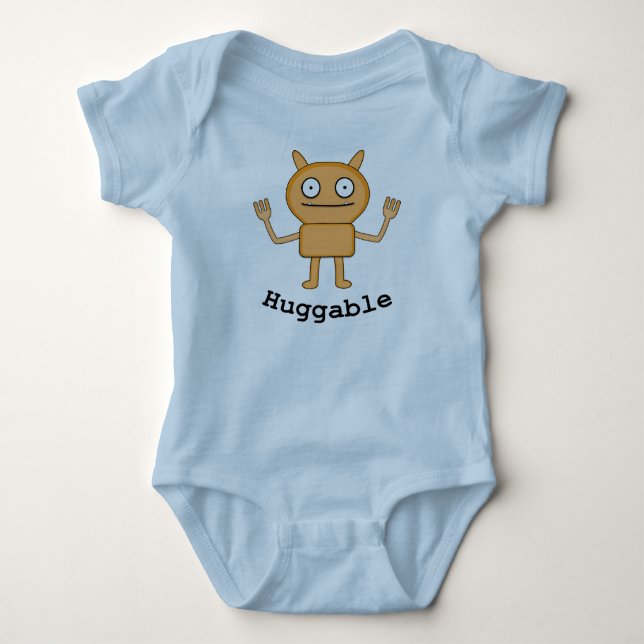 Huggable - Baby Jersey Bodysuit (Front)