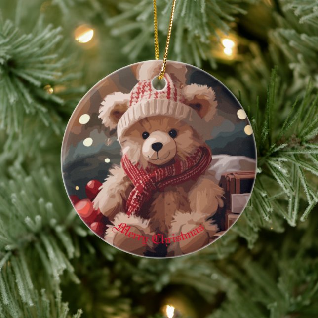 Huggable Ceramic Ornament (Tree)